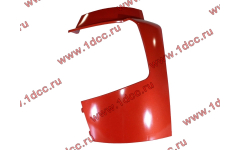 Бампер A7 красный боковая часть левая фото Казань
