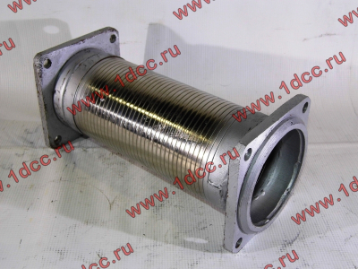 Гофра-труба выхлопная с квадратными фланцами SH SHAANXI / Shacman (ШАНКСИ / Шакман) DZ9112540180 фото 1 Казань