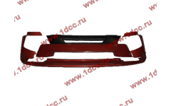 Бампер A7 красный в сборе самосвал с узкой губой фото Казань