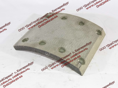 Накладка тормозная передняя длинная ширина 160 H HOWO (ХОВО) WG9100440029 фото 1 Казань