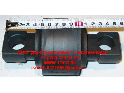 Сайлентблок реактивной штанги V-обр. 85х53 межцентровое 130 резинометалл. H2/H3 HOWO (ХОВО) AZ9725520272-JX/-1 фото 1 Казань