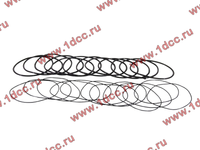 Кольцо уплотнительное гильзы цилиндра (комплект 12 тонких и 12 толстых) двигатель TD226B6G Lonking CDM (СДМ) 01153804/01153805 фото 1 Казань